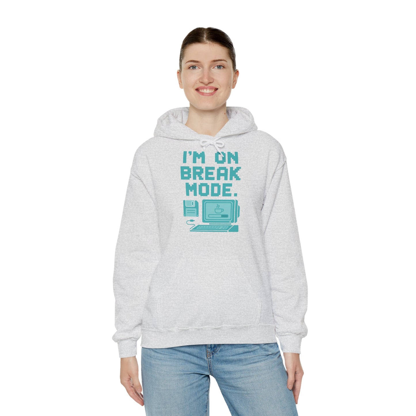 Break Mode Hoodie - Comfy Unisex Sweatshirt for Relaxation