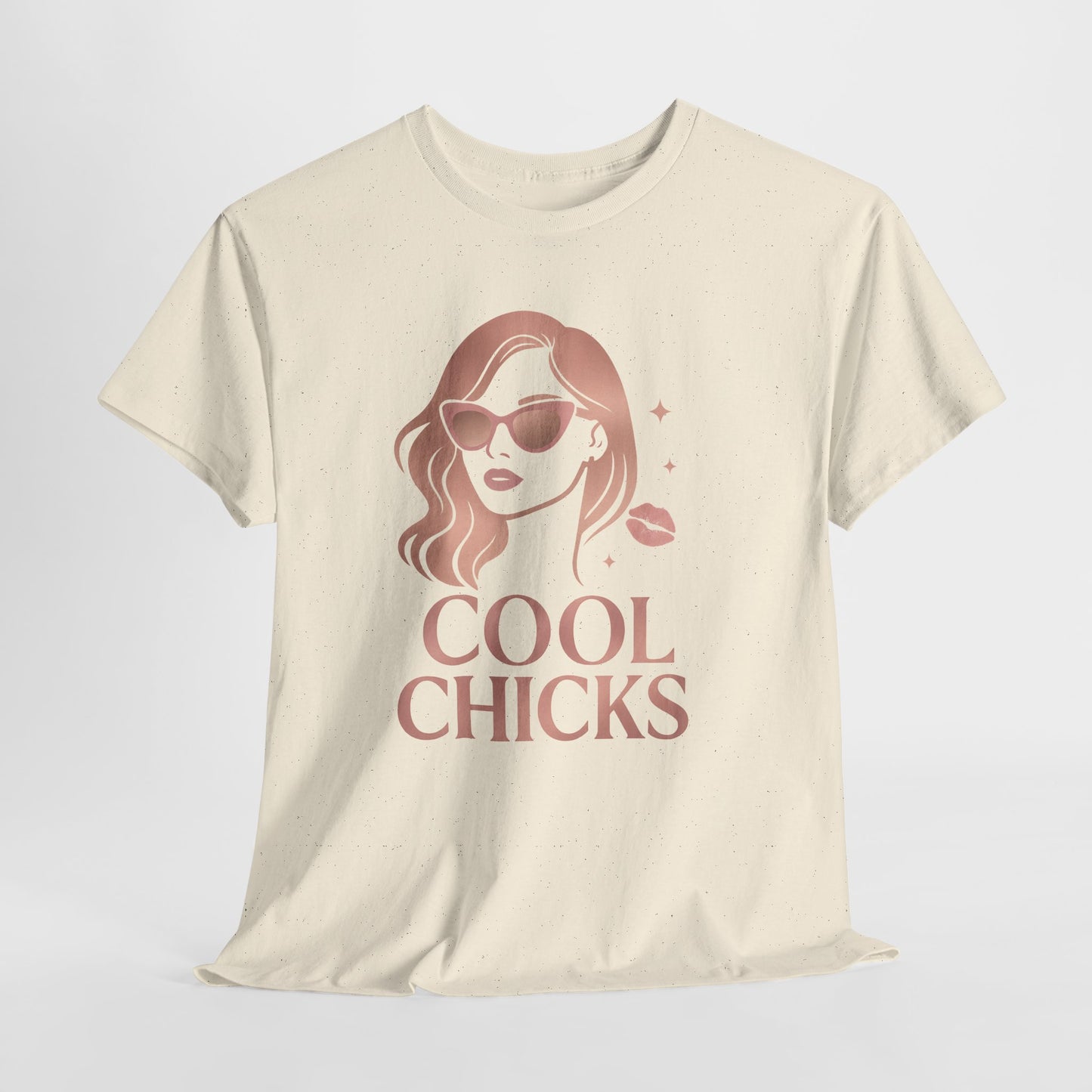 COOL CHICKS T-Shirt – Lässiger Vintage-Look mit Statement
