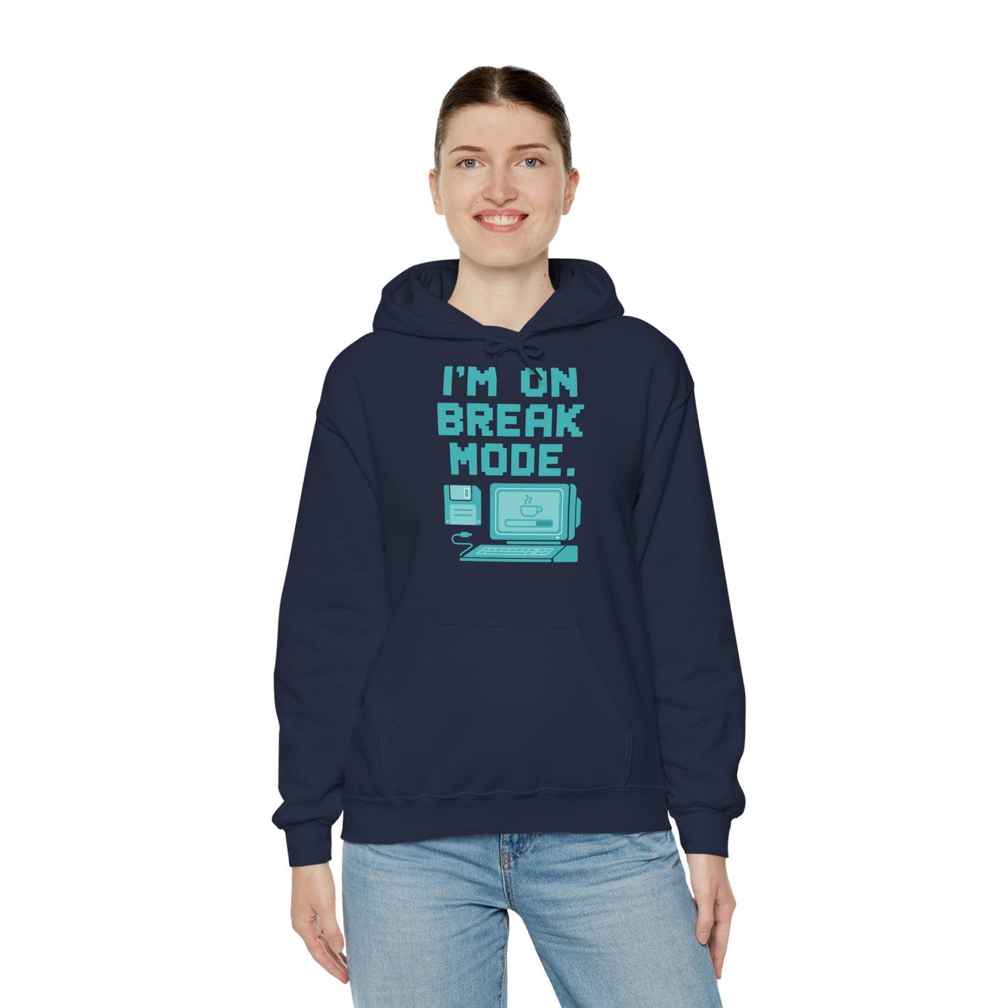 Break Mode Hoodie - Comfy Unisex Sweatshirt for Relaxation