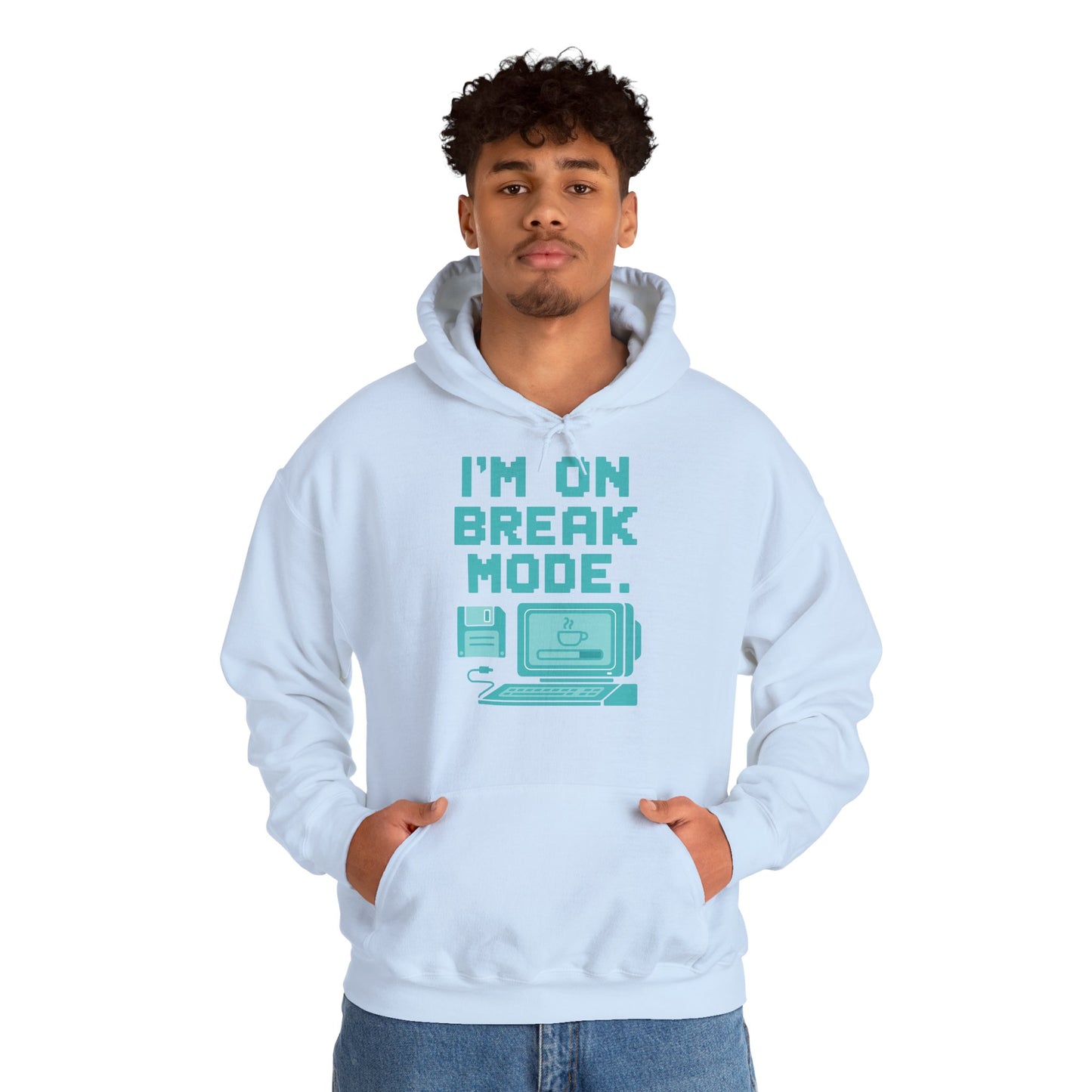 Break Mode Hoodie - Comfy Unisex Sweatshirt for Relaxation