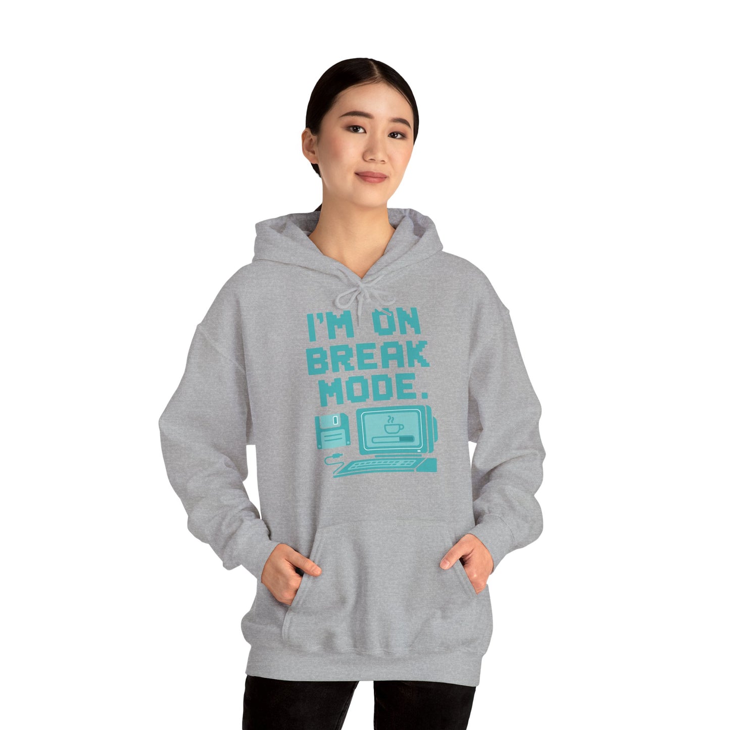 Break Mode Hoodie - Comfy Unisex Sweatshirt for Relaxation