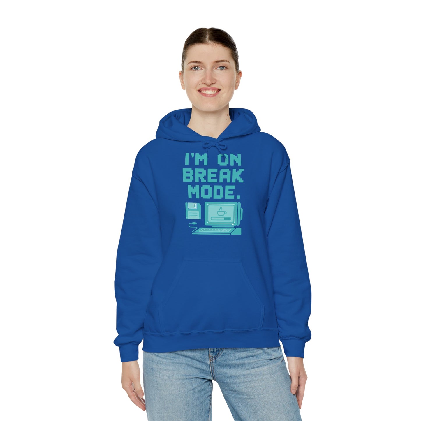 Break Mode Hoodie - Comfy Unisex Sweatshirt for Relaxation