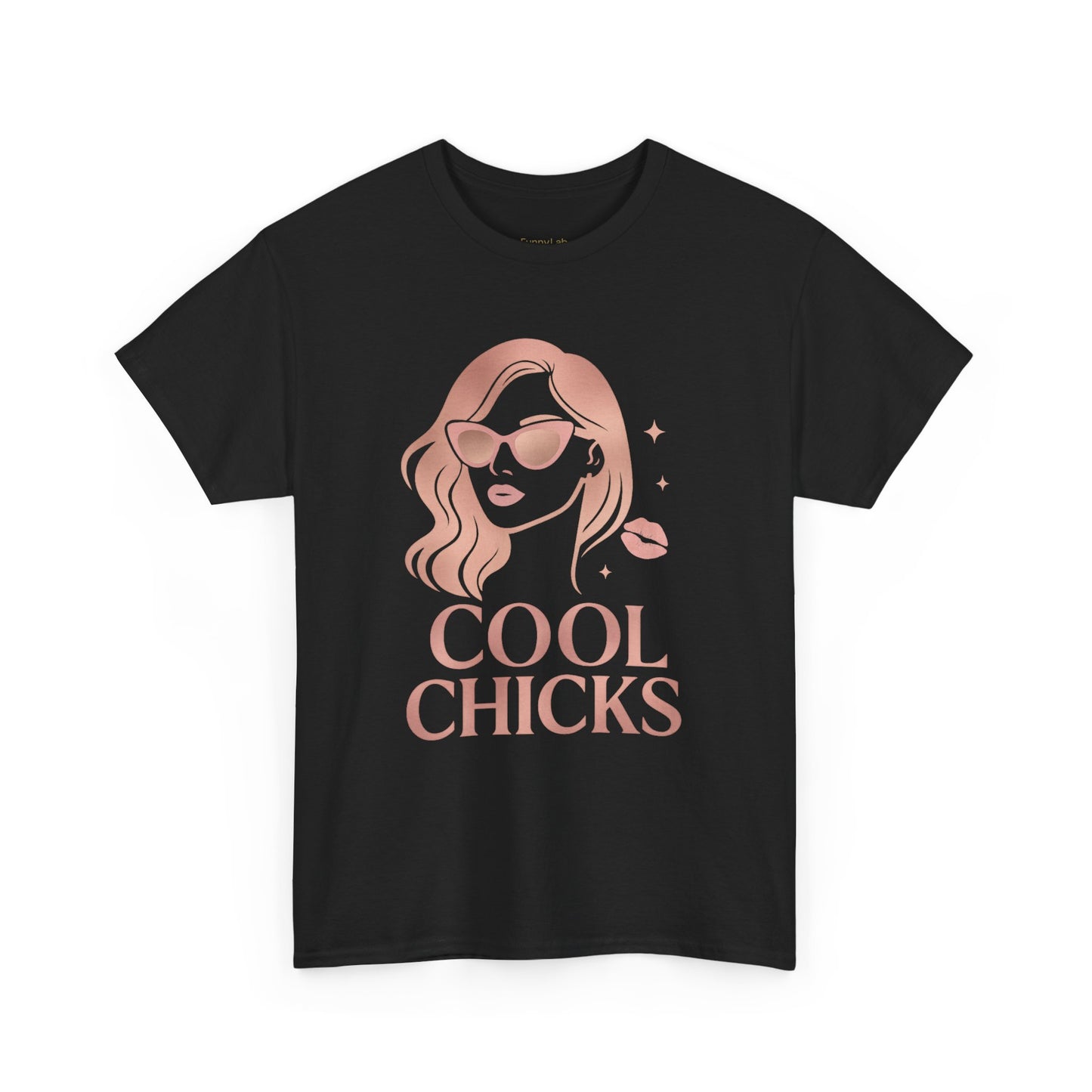 COOL CHICKS T-Shirt – Lässiger Vintage-Look mit Statement