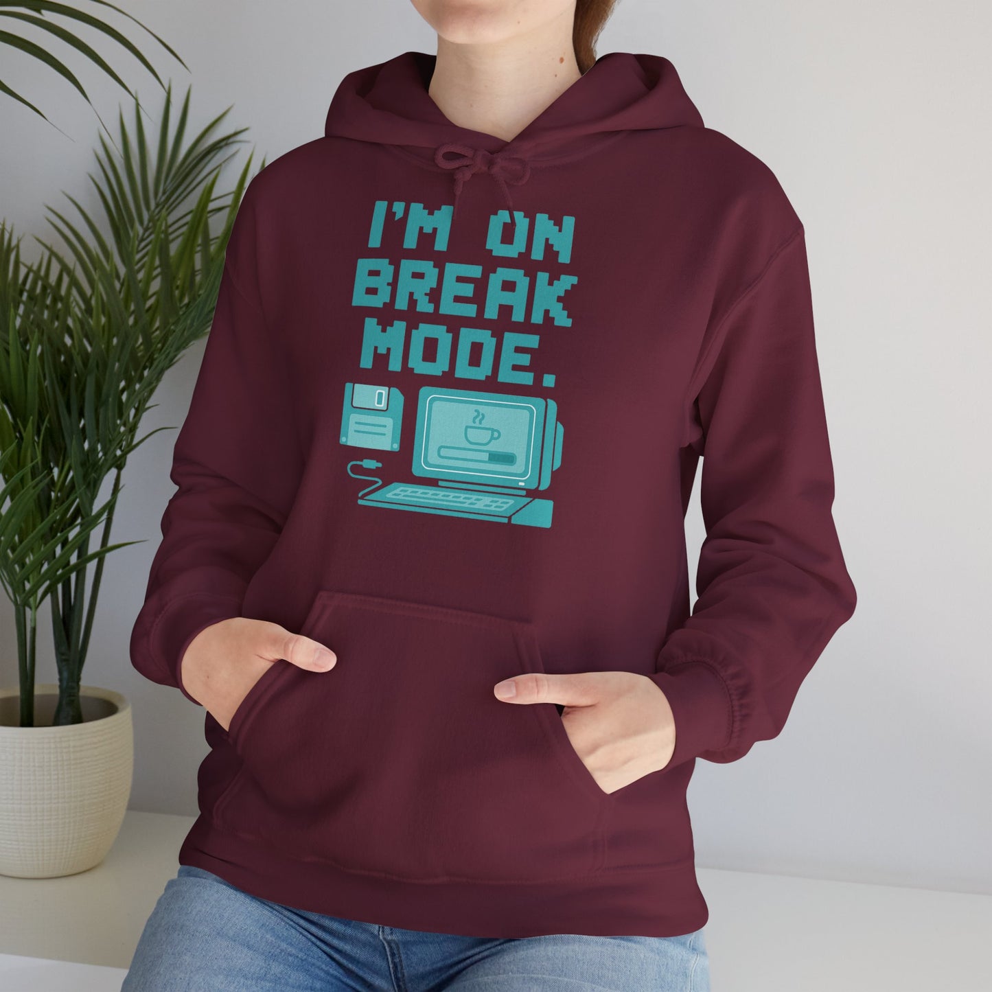 Break Mode Hoodie - Comfy Unisex Sweatshirt for Relaxation