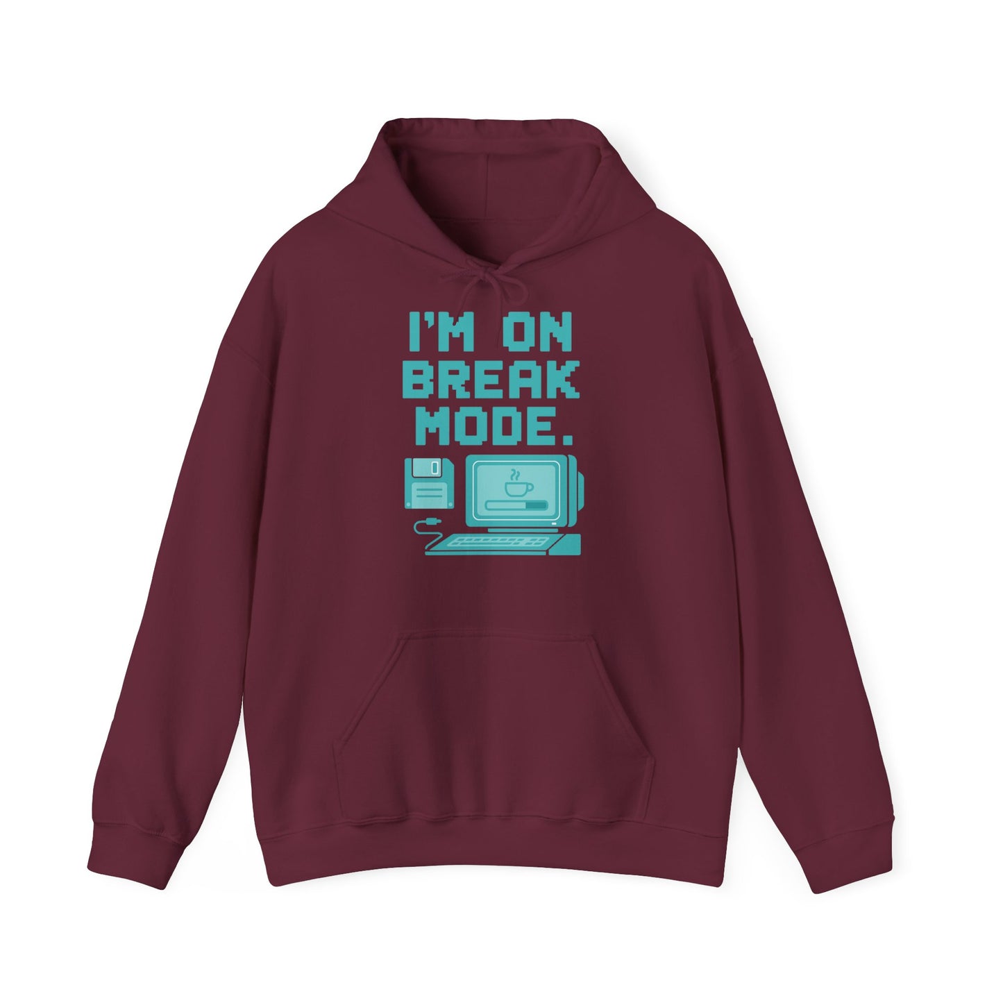 Break Mode Hoodie - Comfy Unisex Sweatshirt for Relaxation