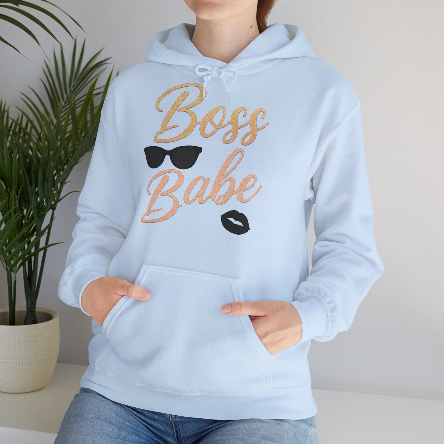 Boss Babe Unisex Hoodie – Stylish & Empowering Sweatshirt for Confident Women
