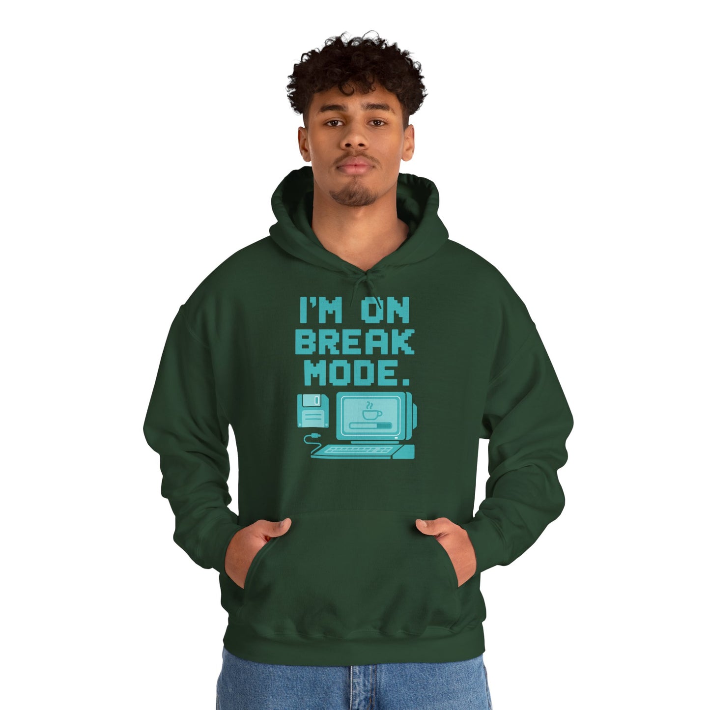 Break Mode Hoodie - Comfy Unisex Sweatshirt for Relaxation