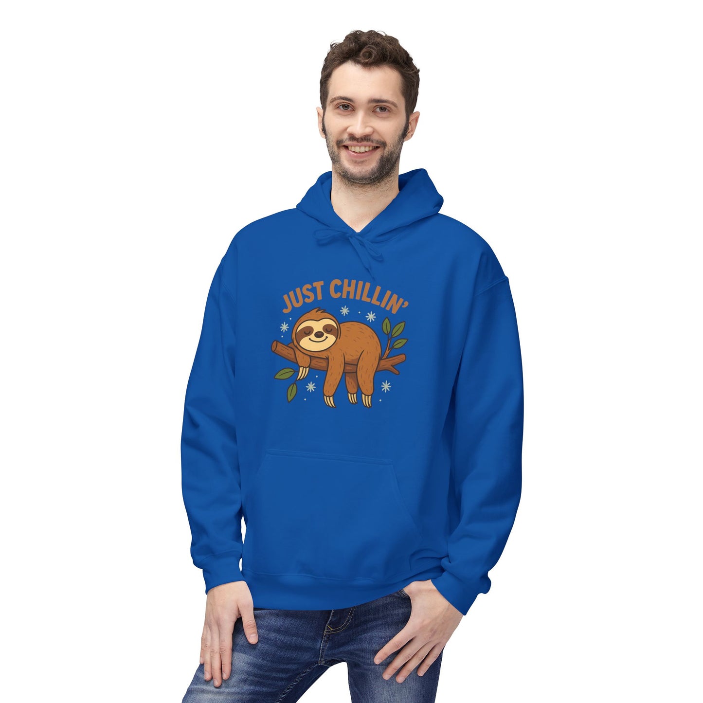 Just Chillin’ Hoodie – Bequemer Sloth-Hoodie für entspannte Tage