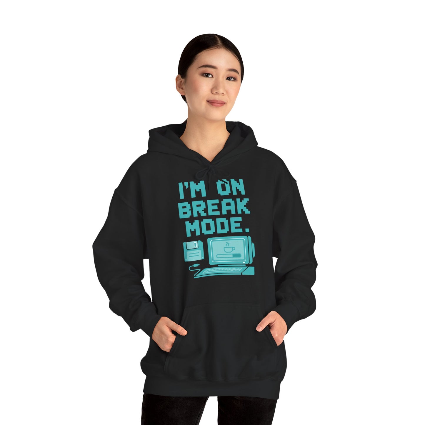 Break Mode Hoodie - Comfy Unisex Sweatshirt for Relaxation