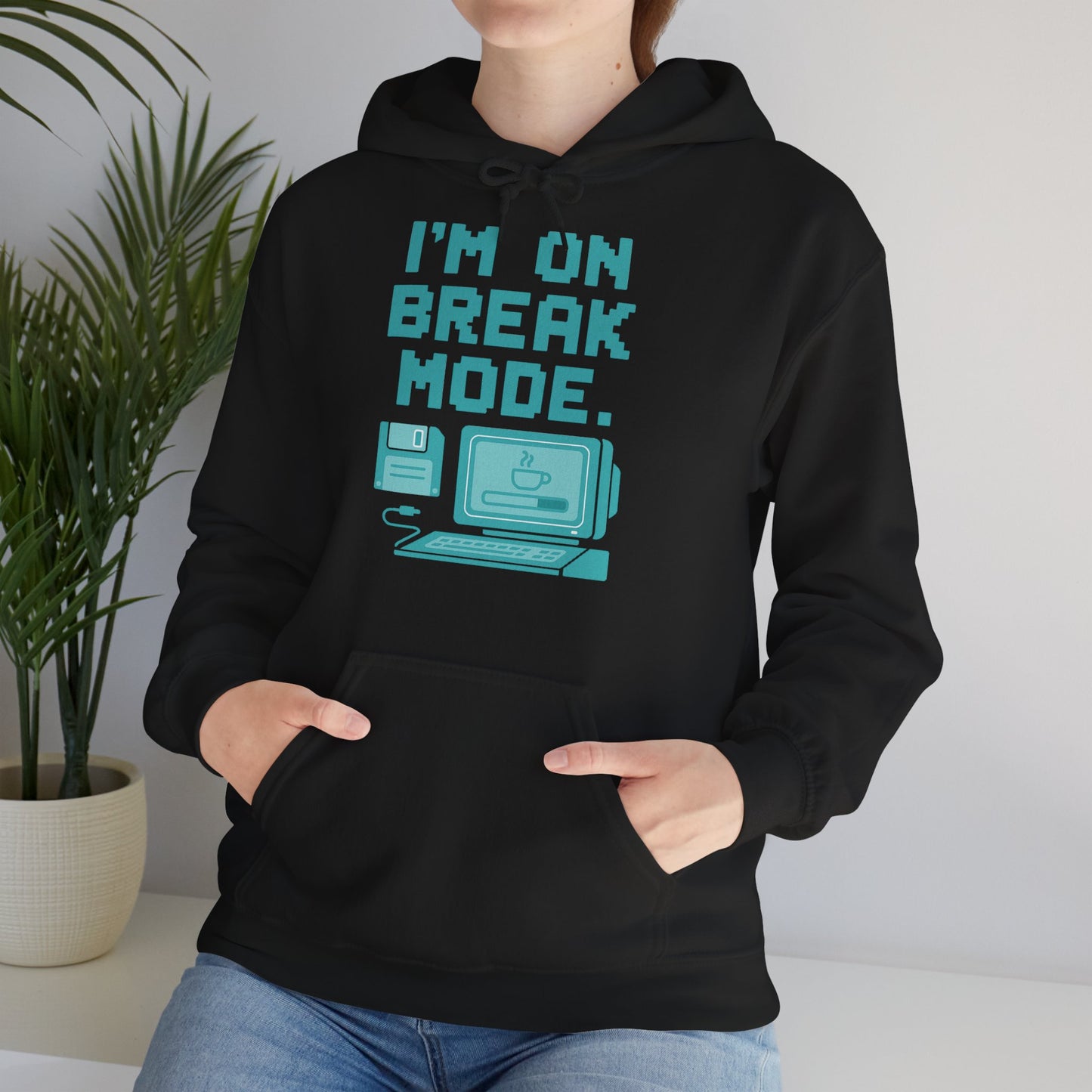 Break Mode Hoodie - Comfy Unisex Sweatshirt for Relaxation