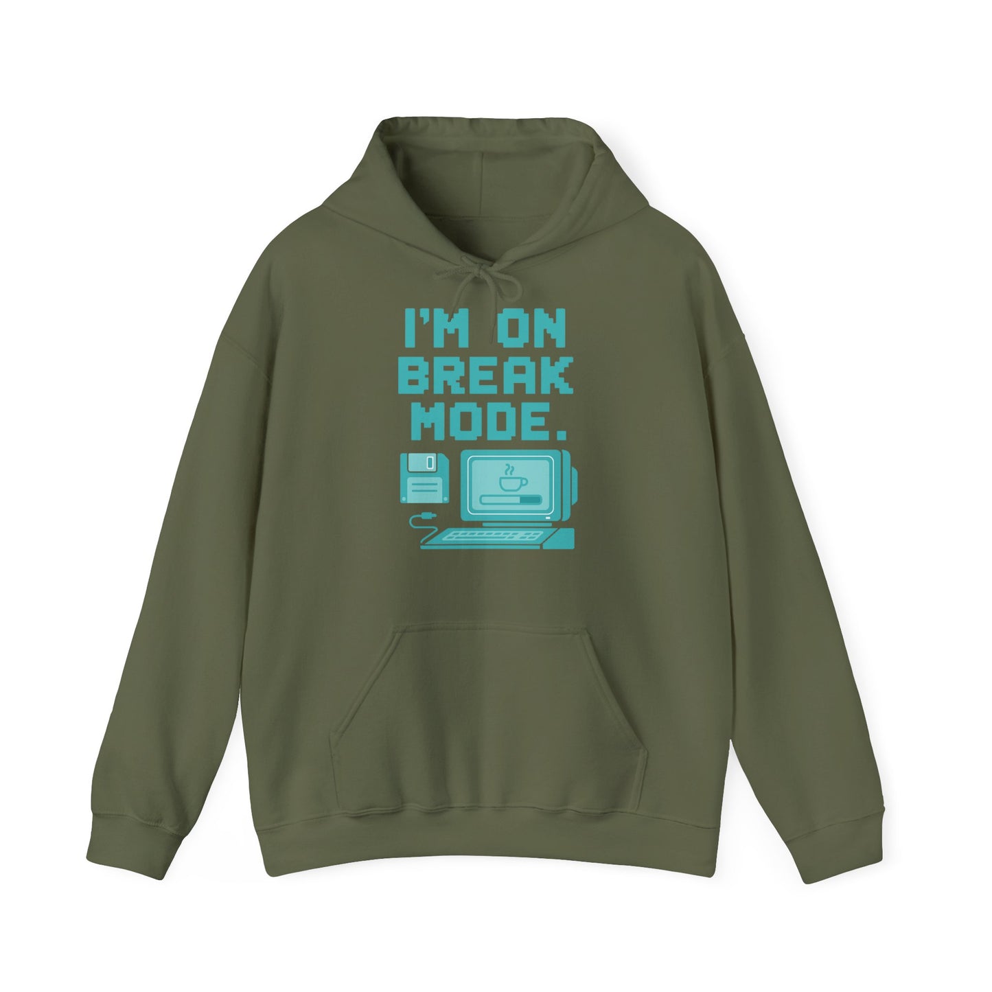 Break Mode Hoodie - Comfy Unisex Sweatshirt for Relaxation