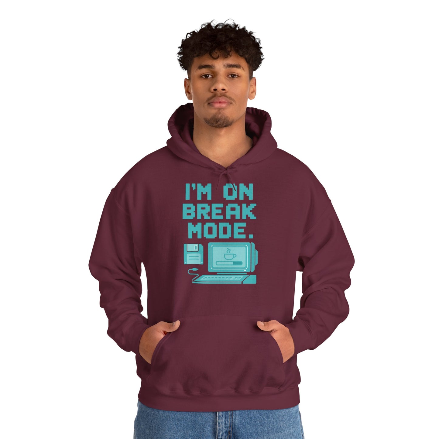 Break Mode Hoodie - Comfy Unisex Sweatshirt for Relaxation
