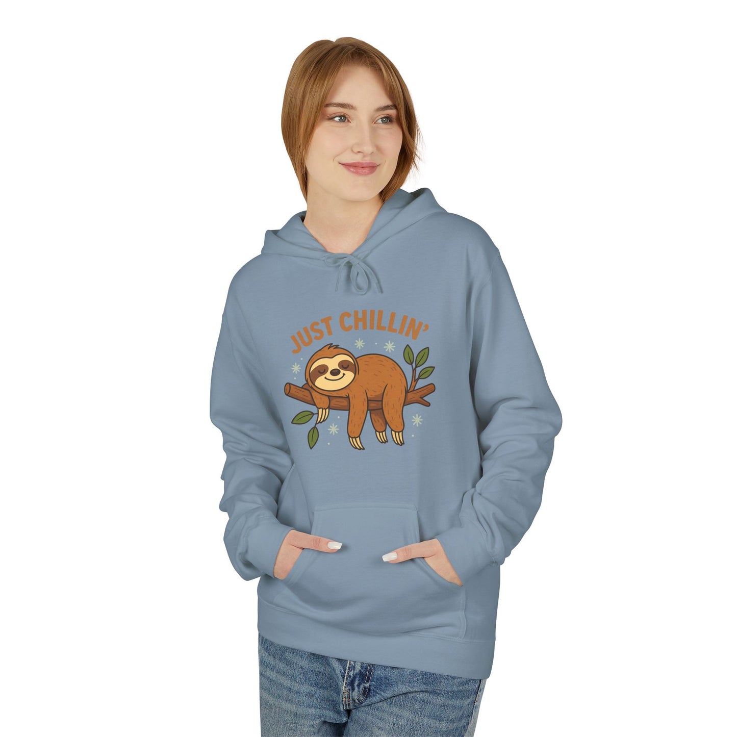 Just Chillin’ Hoodie – Bequemer Sloth-Hoodie für entspannte Tage