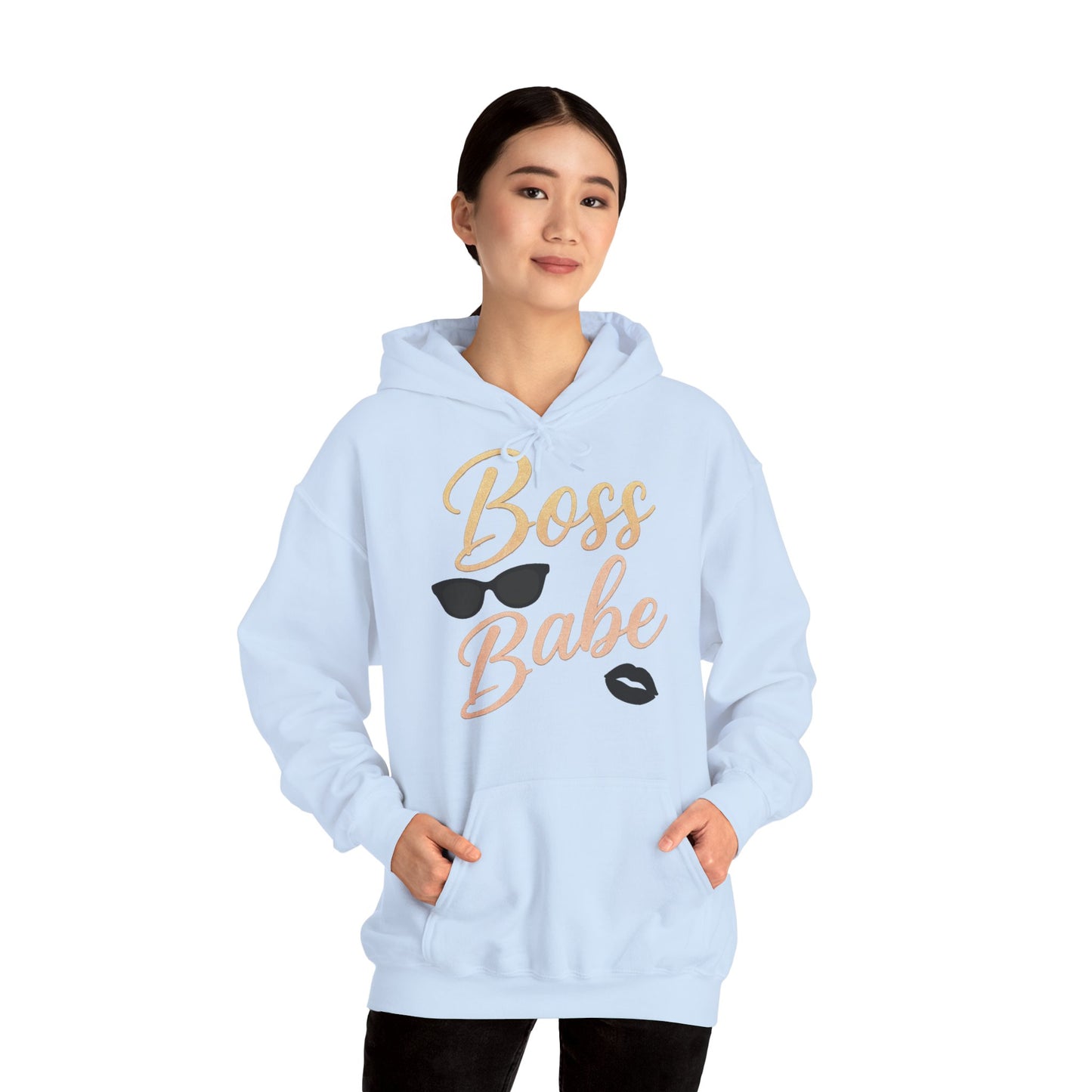 Boss Babe Unisex Hoodie – Stylish & Empowering Sweatshirt for Confident Women