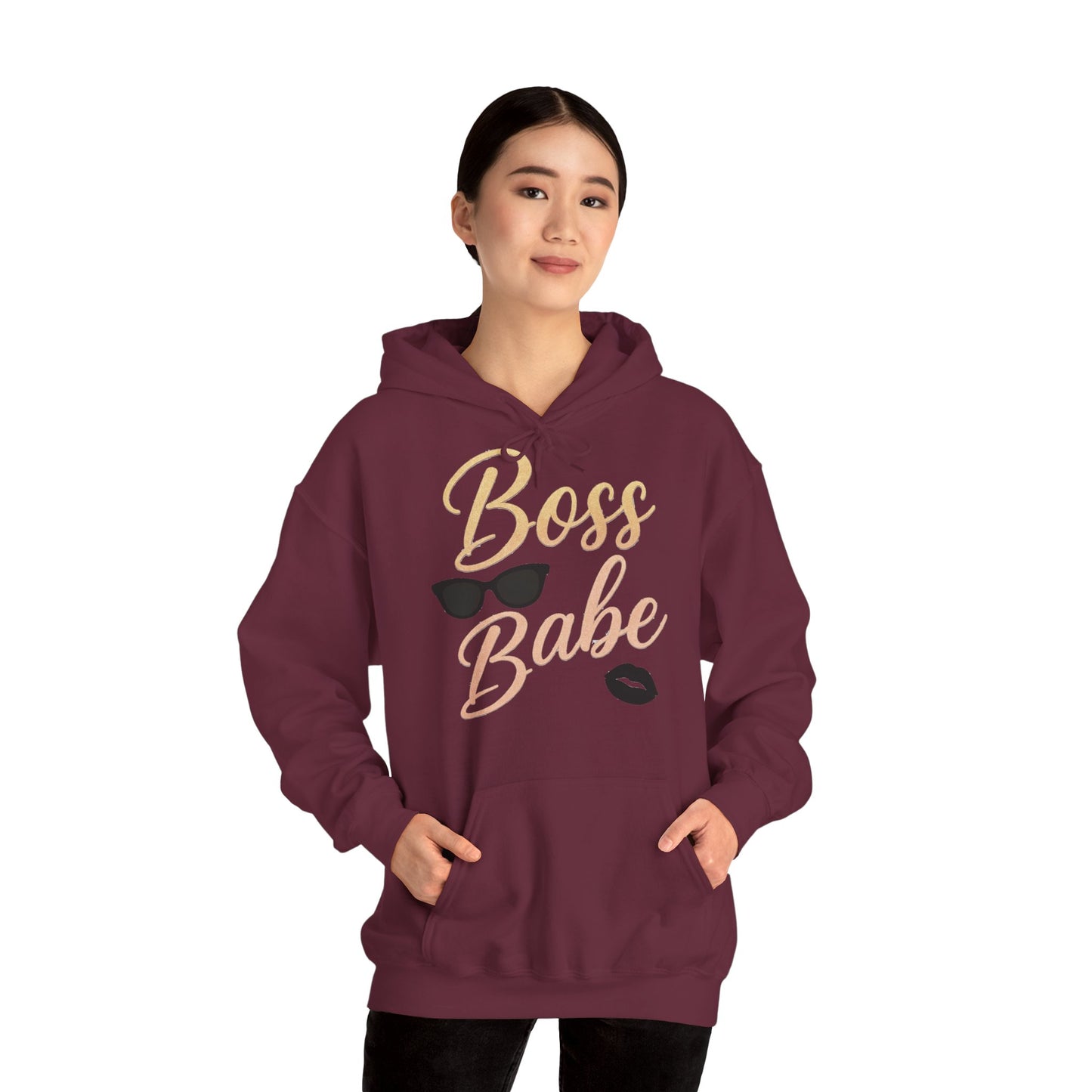 Boss Babe Unisex Hoodie – Stylish & Empowering Sweatshirt for Confident Women