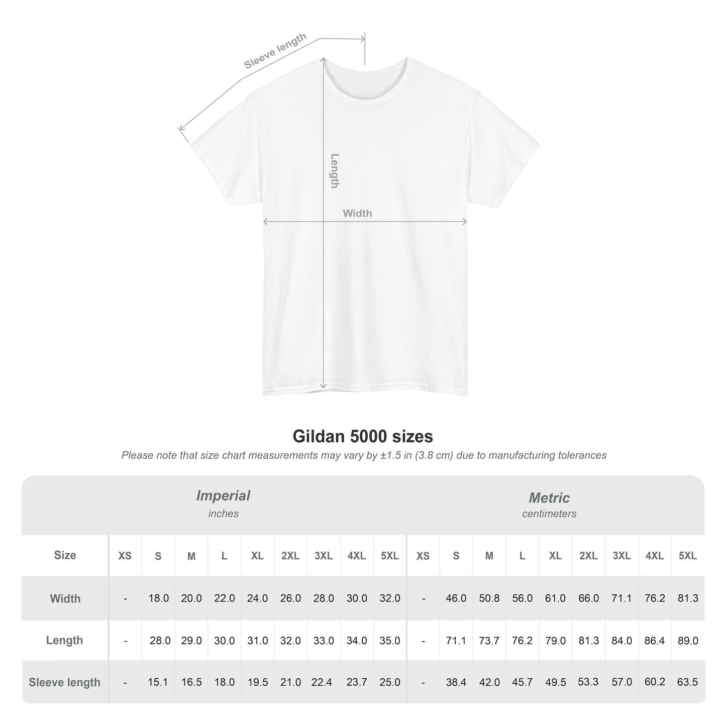Magic in Small Things” – Gildan 5000 Heavy Cotton T-Shirt mit floralem Design
