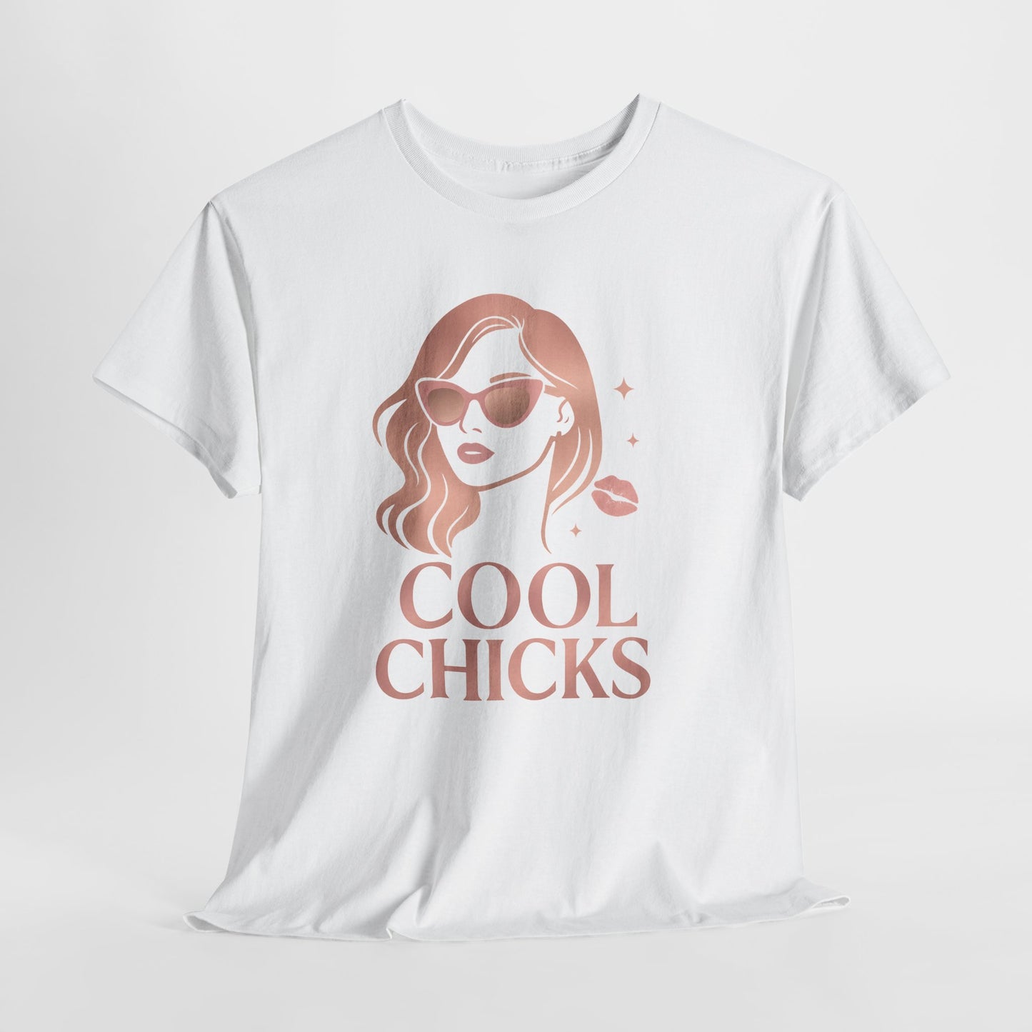 COOL CHICKS T-Shirt – Lässiger Vintage-Look mit Statement