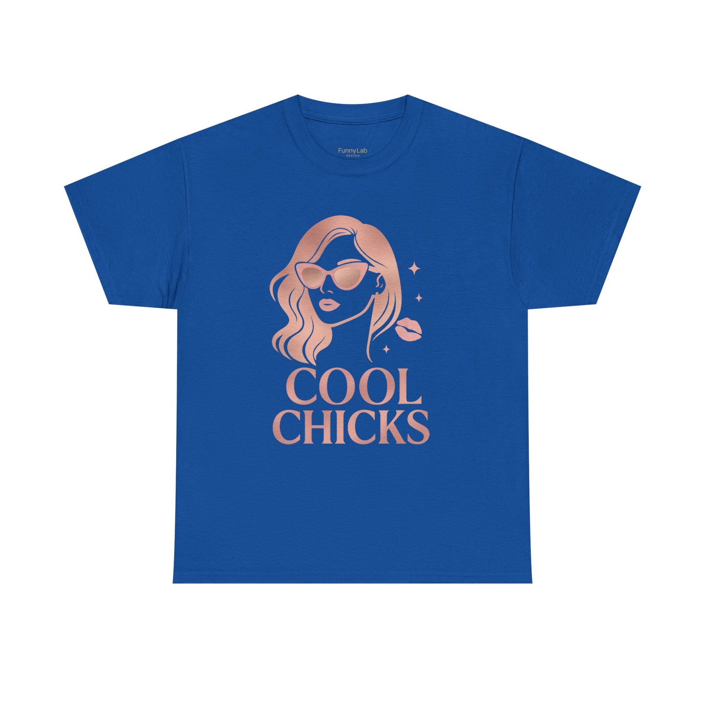 COOL CHICKS T-Shirt – Lässiger Vintage-Look mit Statement