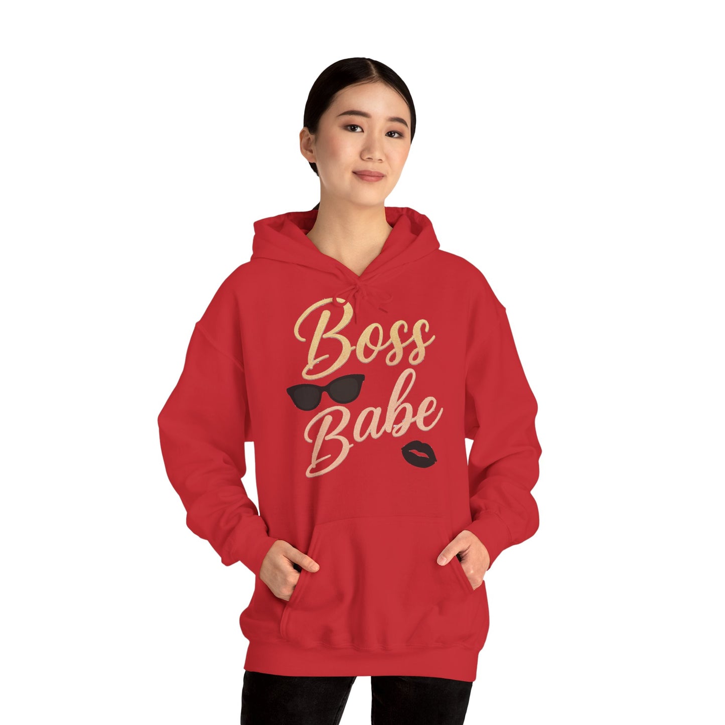 Boss Babe Unisex Hoodie – Stylish & Empowering Sweatshirt for Confident Women