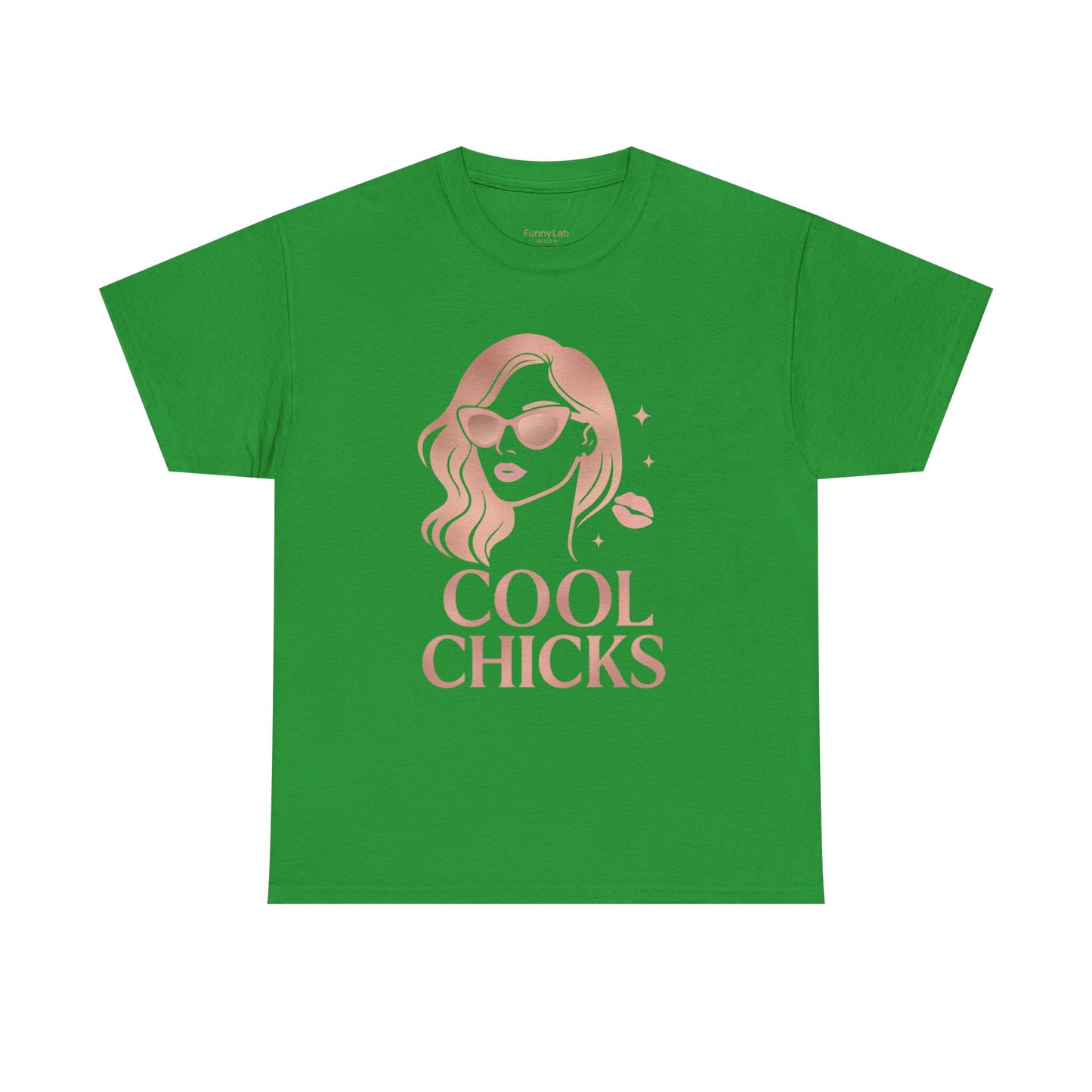 COOL CHICKS T-Shirt – Lässiger Vintage-Look mit Statement