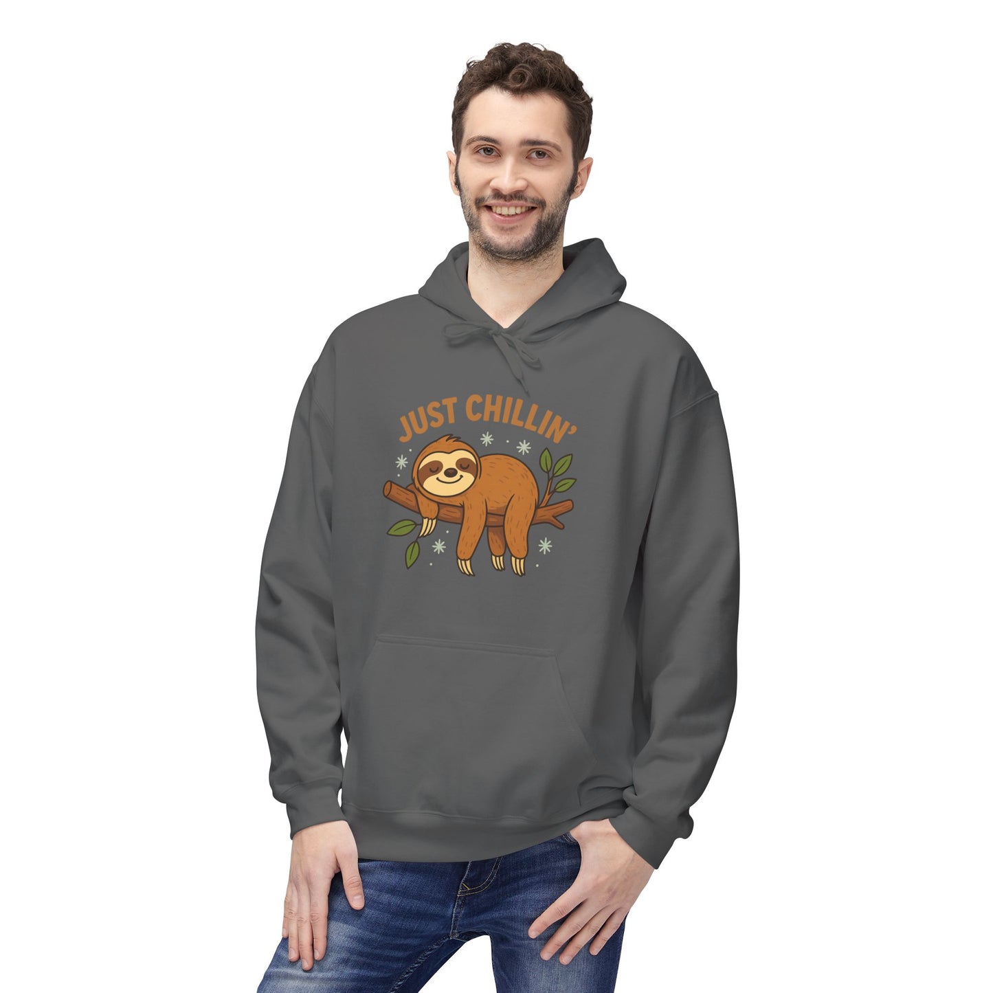 Just Chillin’ Hoodie – Bequemer Sloth-Hoodie für entspannte Tage