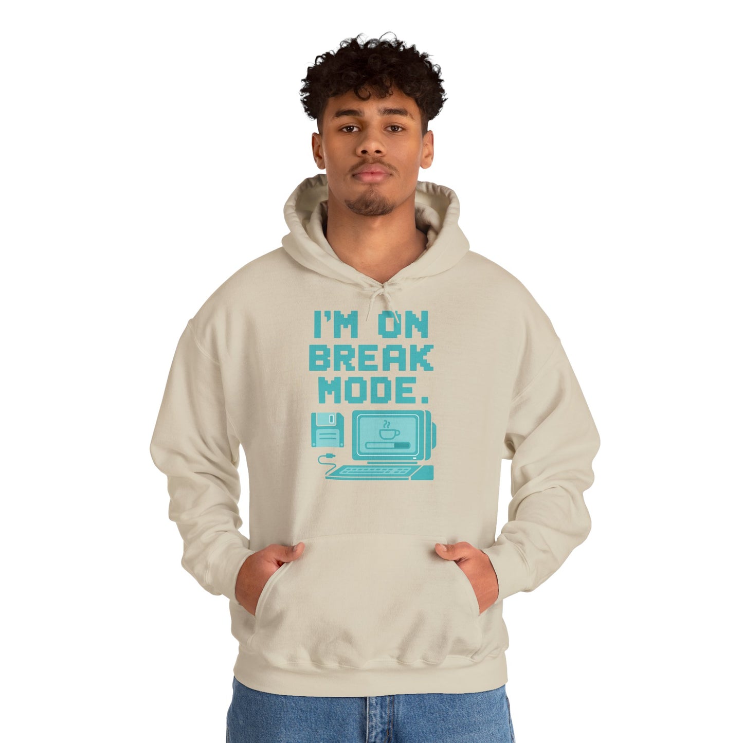 Break Mode Hoodie - Comfy Unisex Sweatshirt for Relaxation