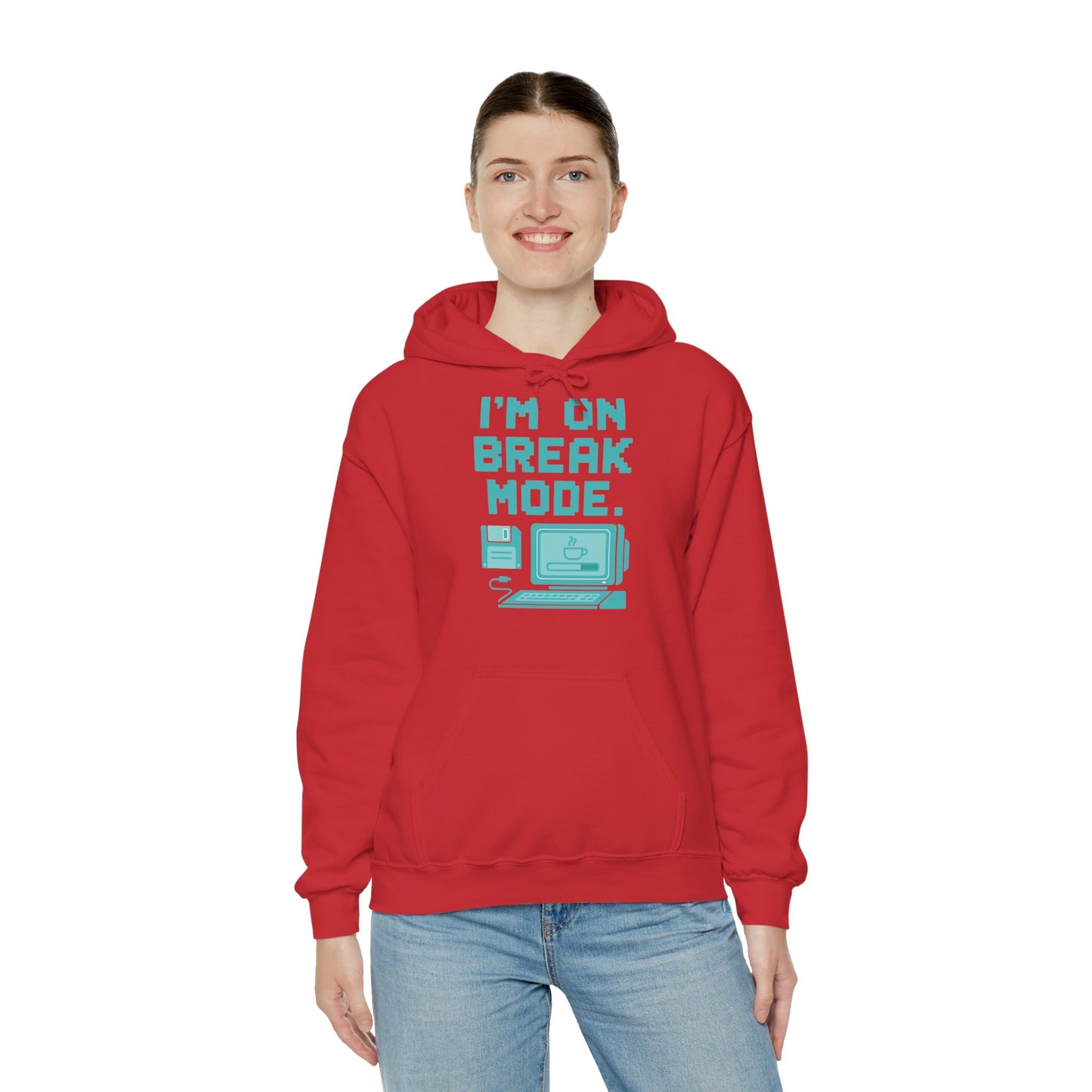 Break Mode Hoodie - Comfy Unisex Sweatshirt for Relaxation