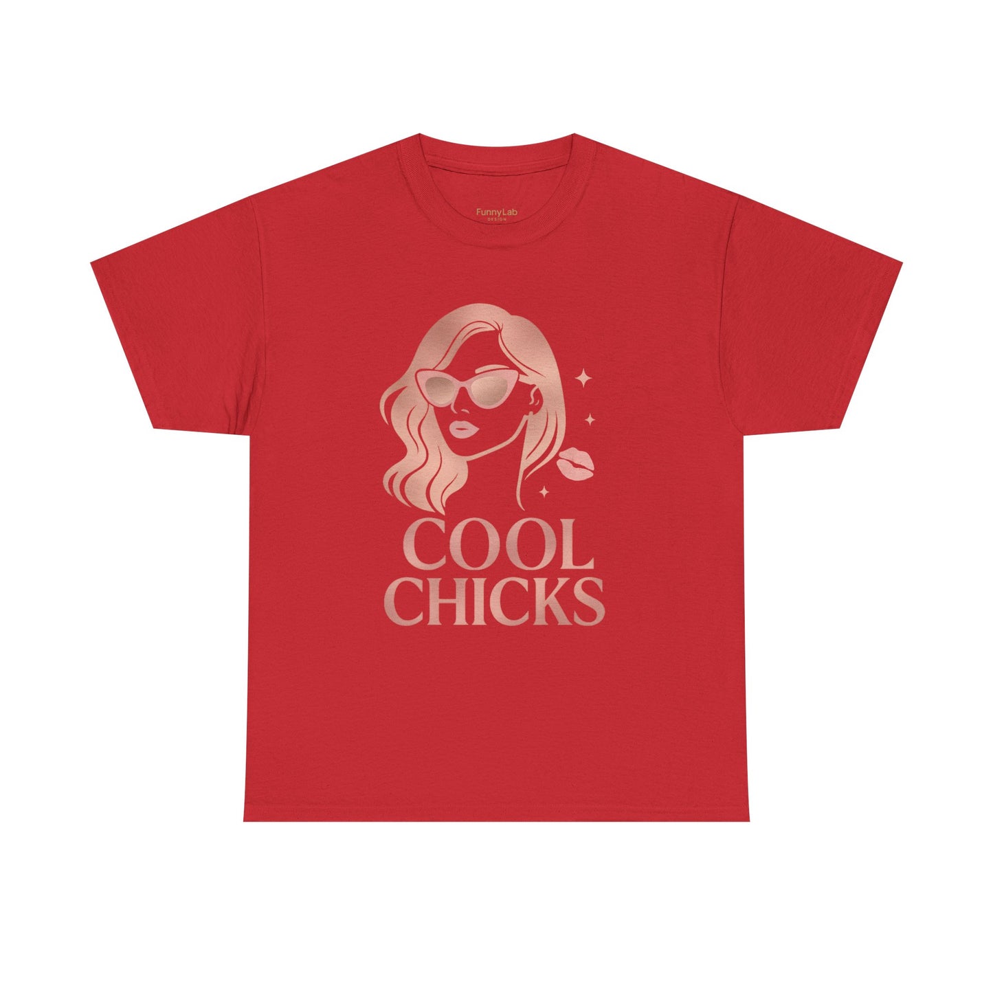 COOL CHICKS T-Shirt – Lässiger Vintage-Look mit Statement