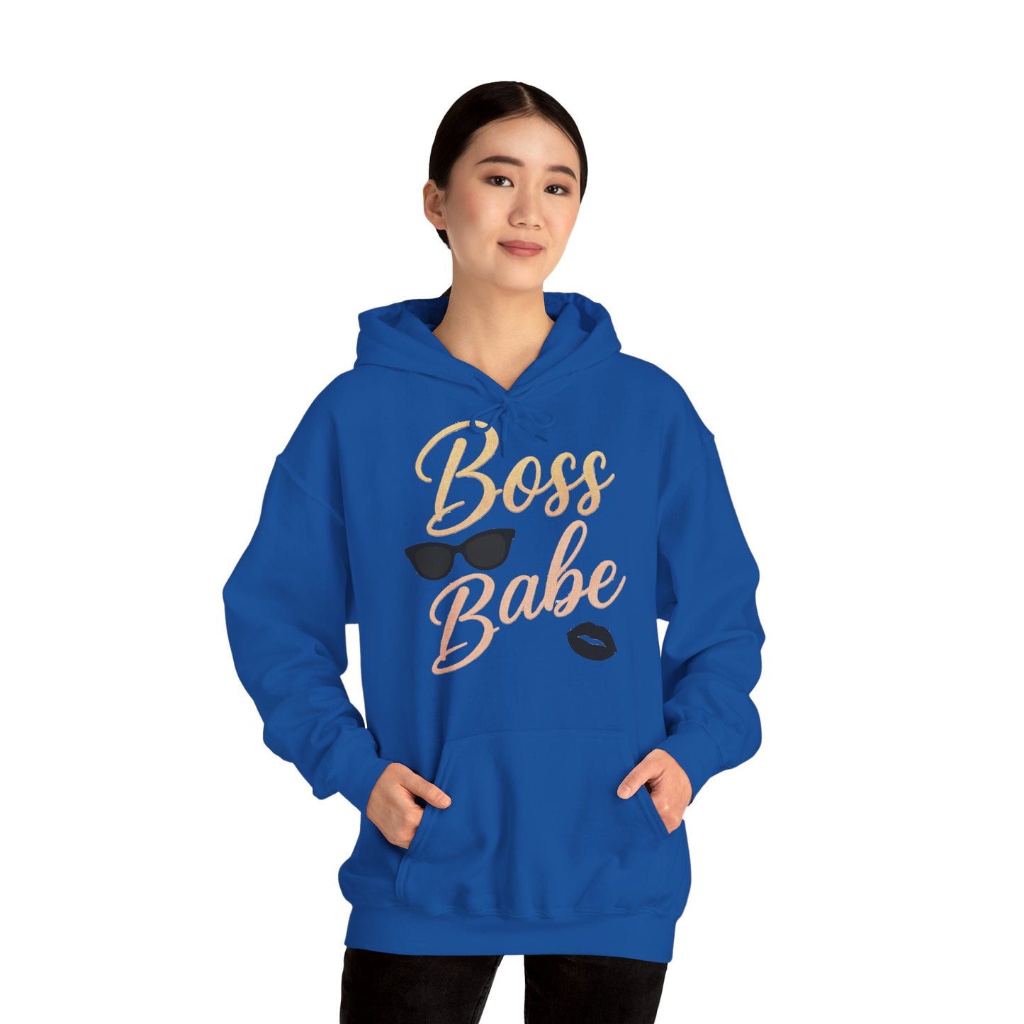 Boss Babe Unisex Hoodie – Stylish & Empowering Sweatshirt for Confident Women