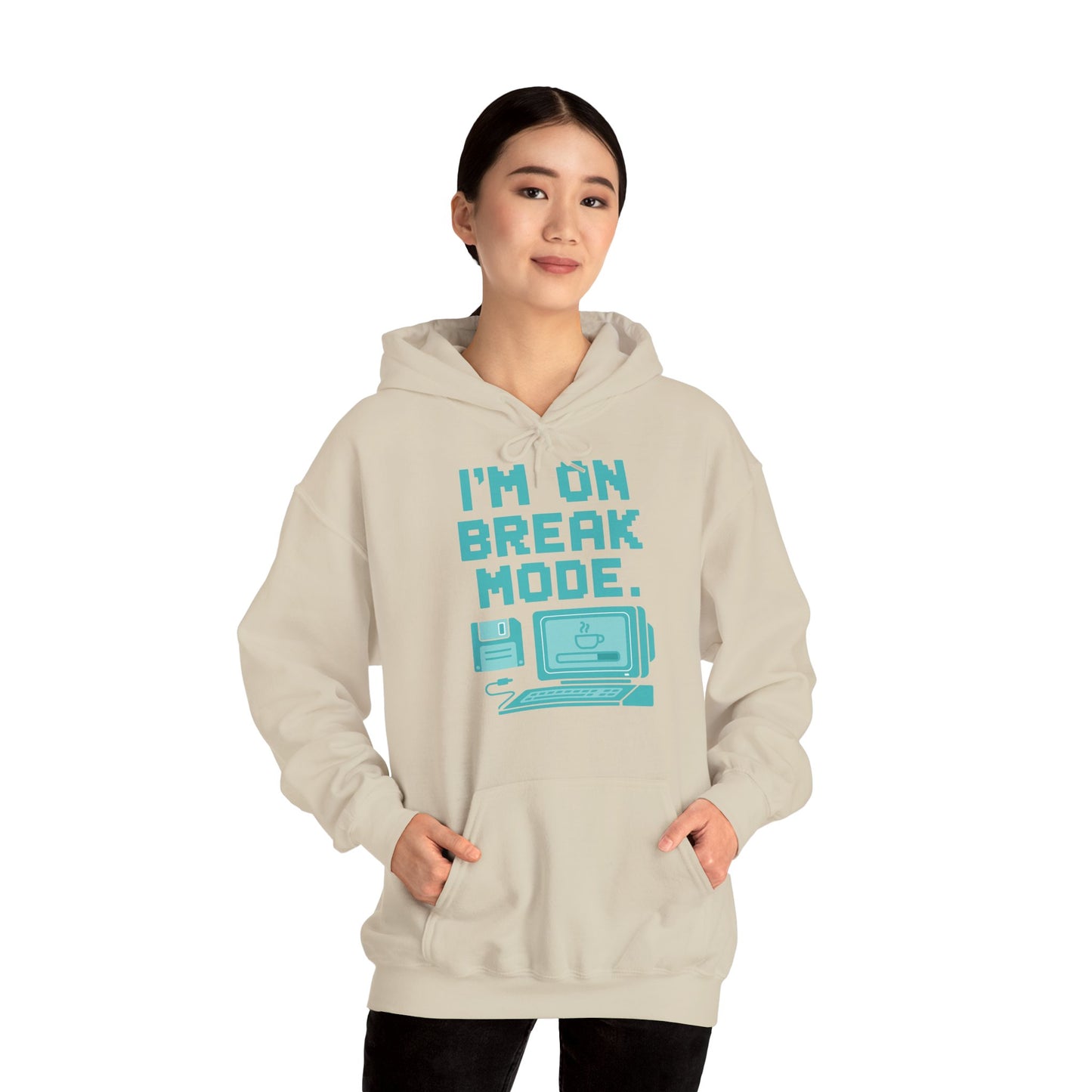 Break Mode Hoodie - Comfy Unisex Sweatshirt for Relaxation