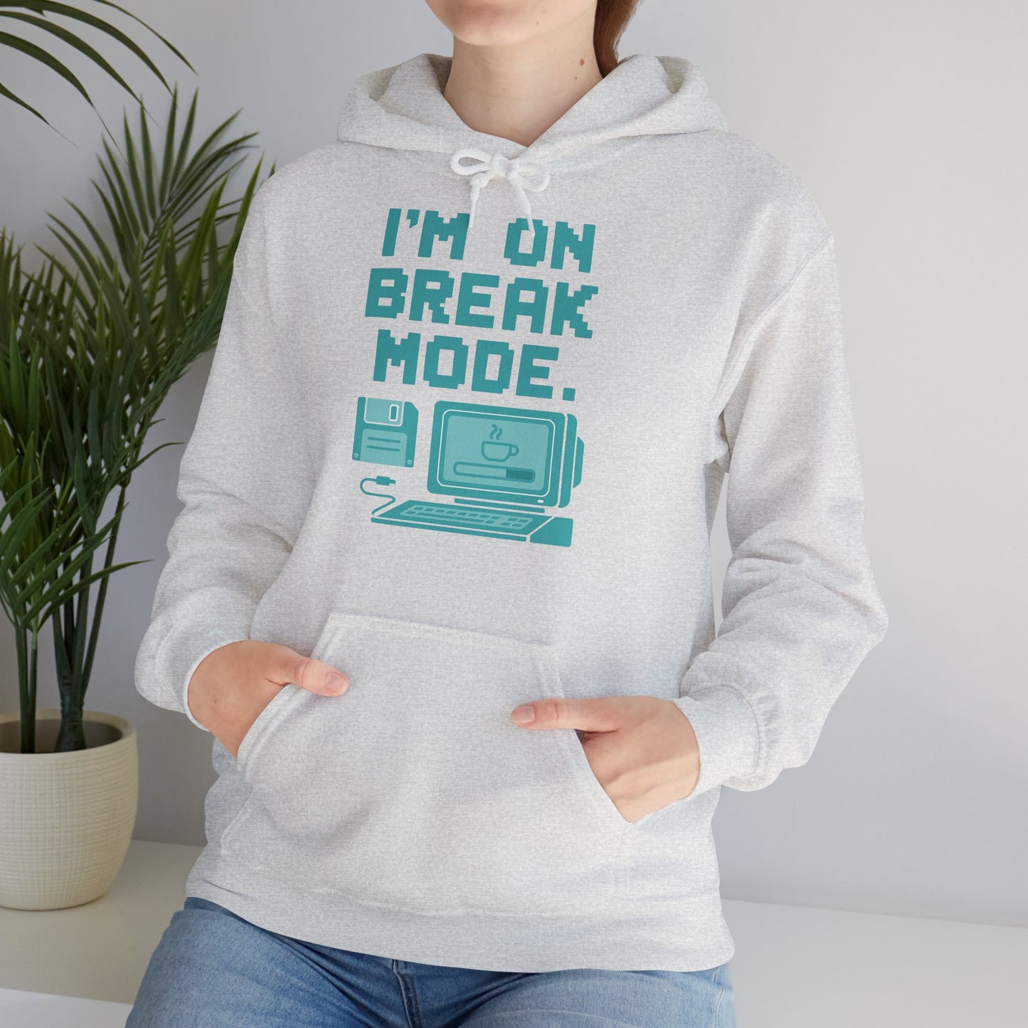 Break Mode Hoodie - Comfy Unisex Sweatshirt for Relaxation