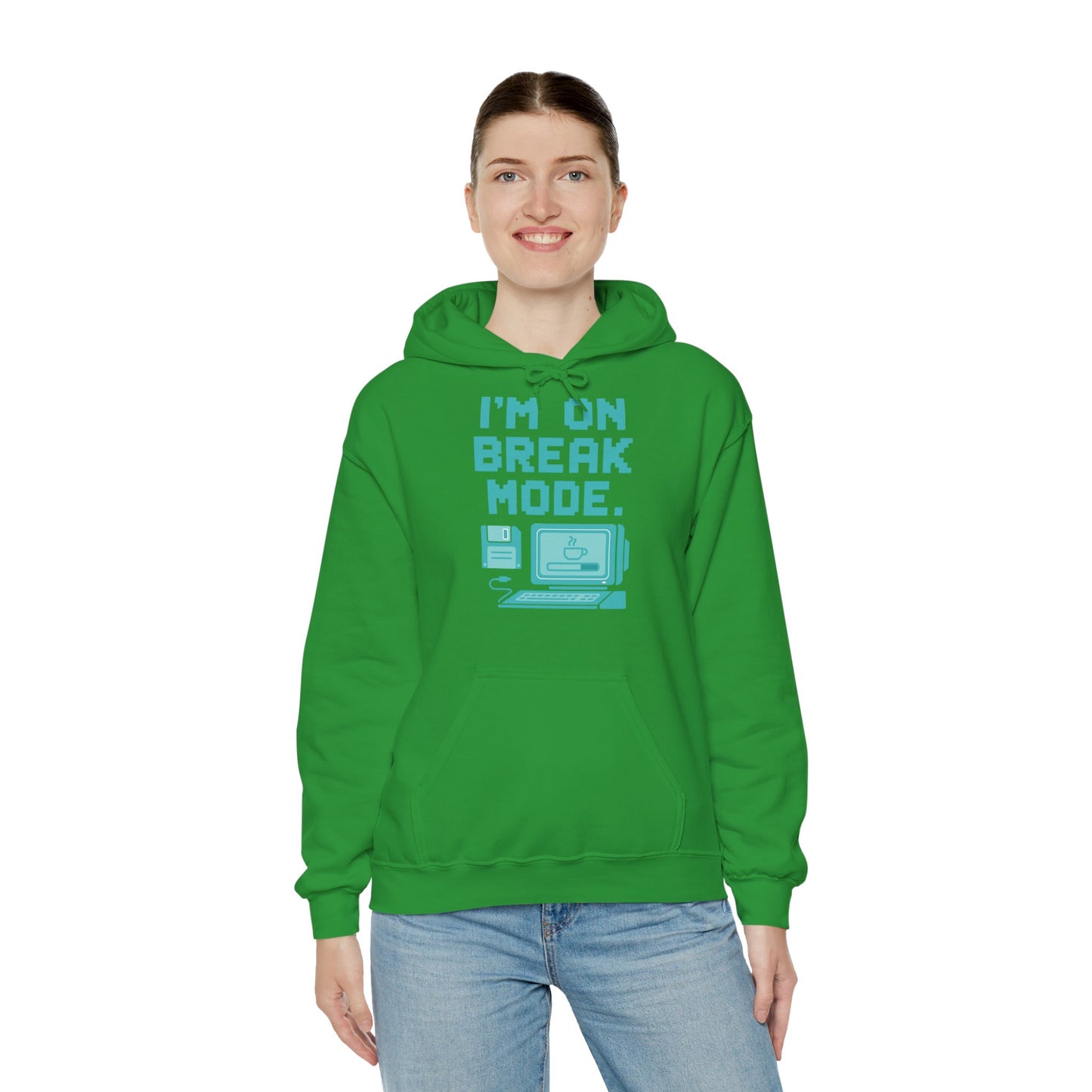 Break Mode Hoodie - Comfy Unisex Sweatshirt for Relaxation