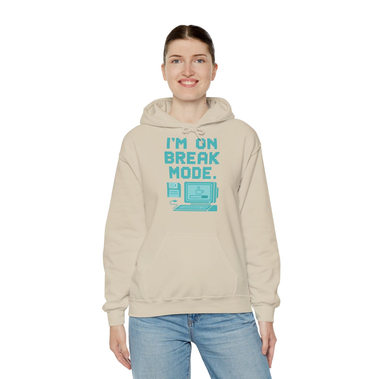 Break Mode Hoodie - Comfy Unisex Sweatshirt for Relaxation