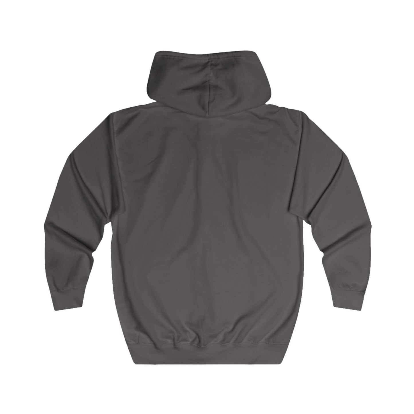 Breathe Minimal Zip Hoodie — Lightweight White Full-Zip Sweatshirt