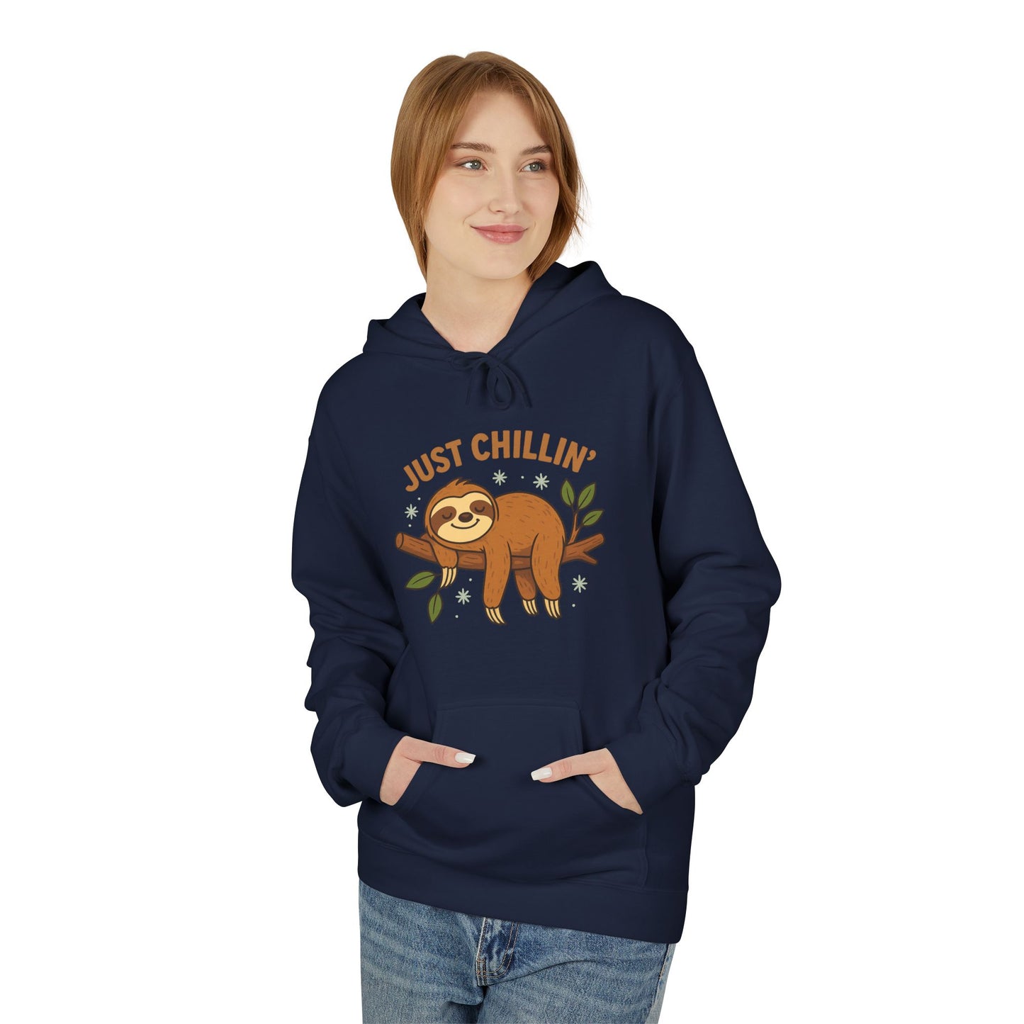 Just Chillin’ Hoodie – Bequemer Sloth-Hoodie für entspannte Tage