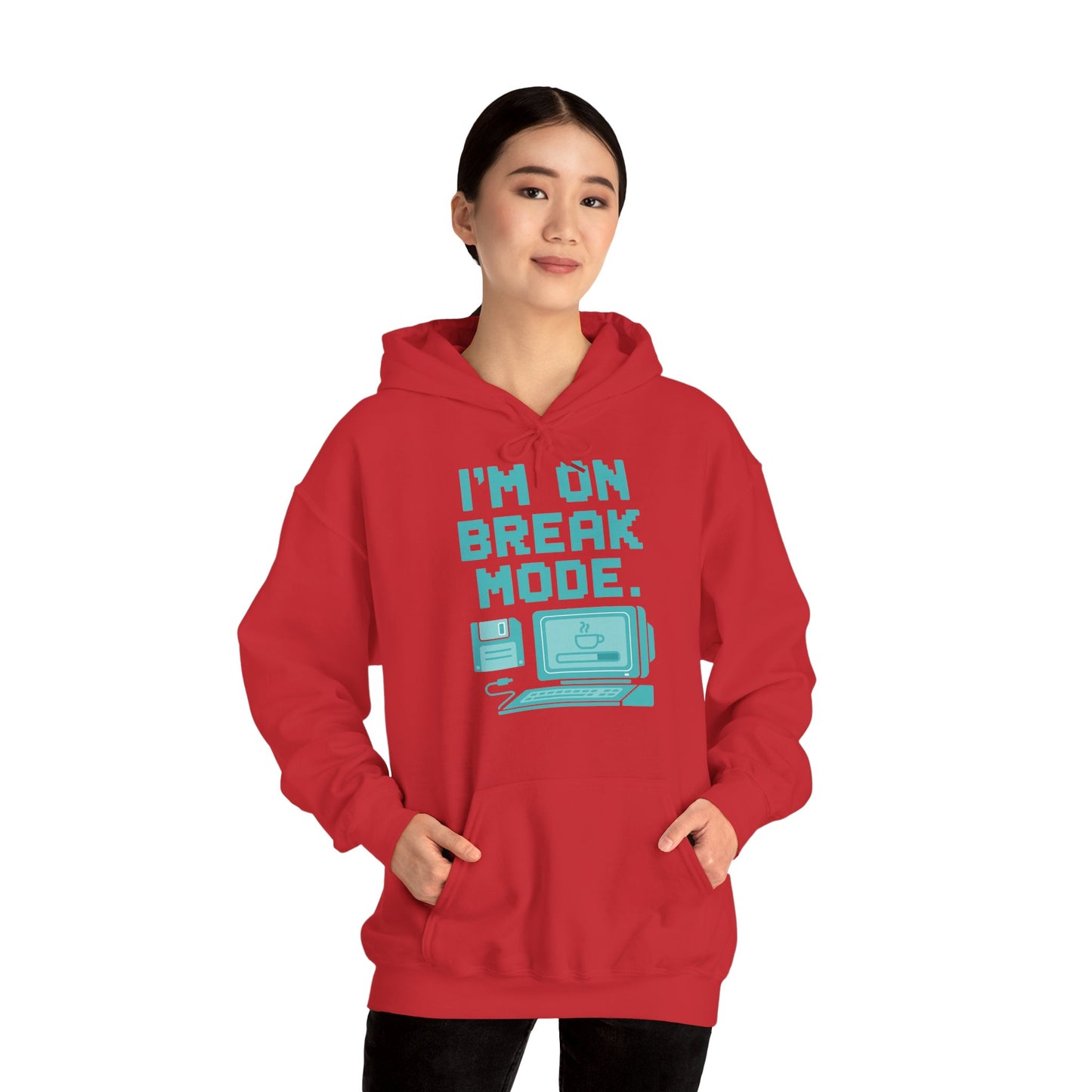 Break Mode Hoodie - Comfy Unisex Sweatshirt for Relaxation