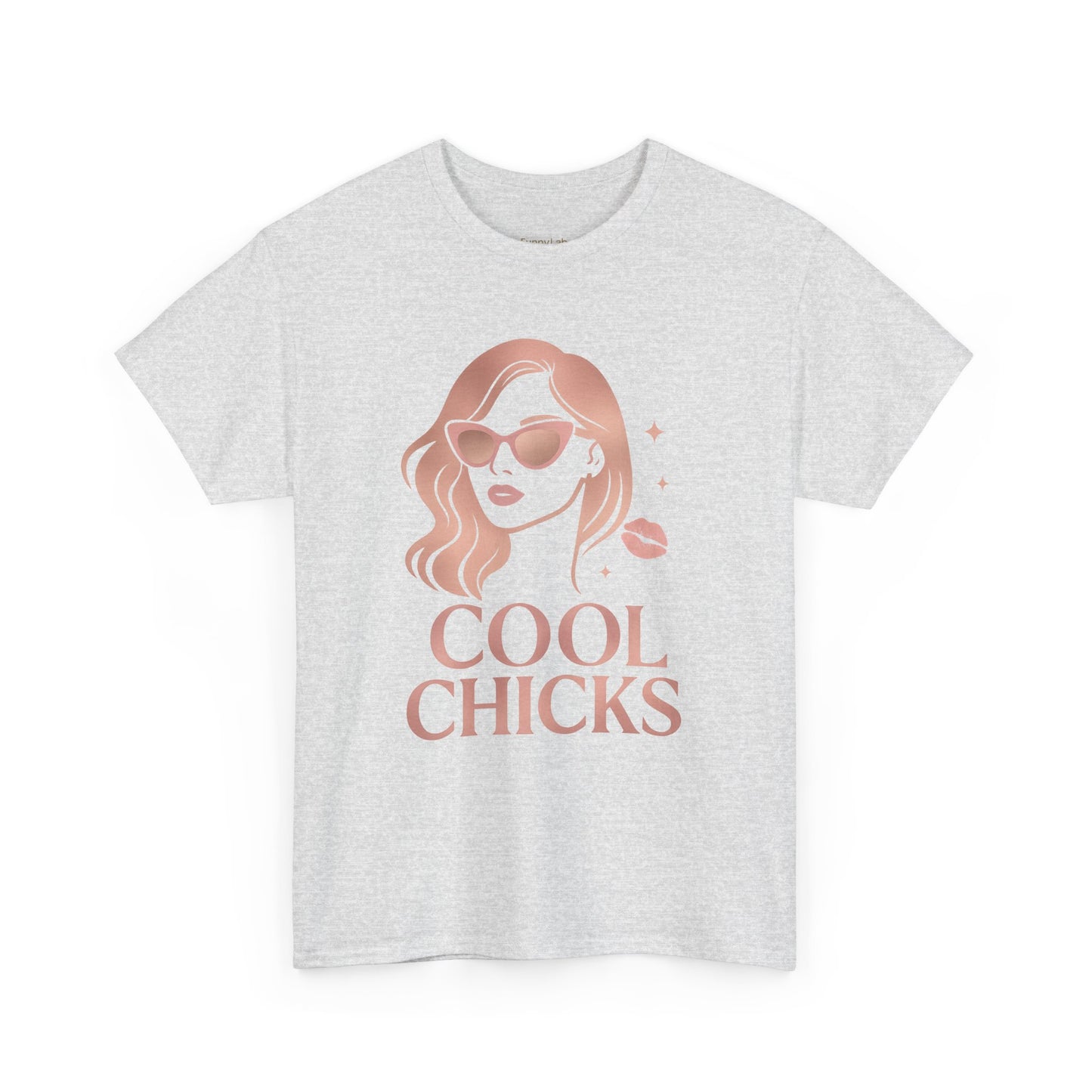 COOL CHICKS T-Shirt – Lässiger Vintage-Look mit Statement