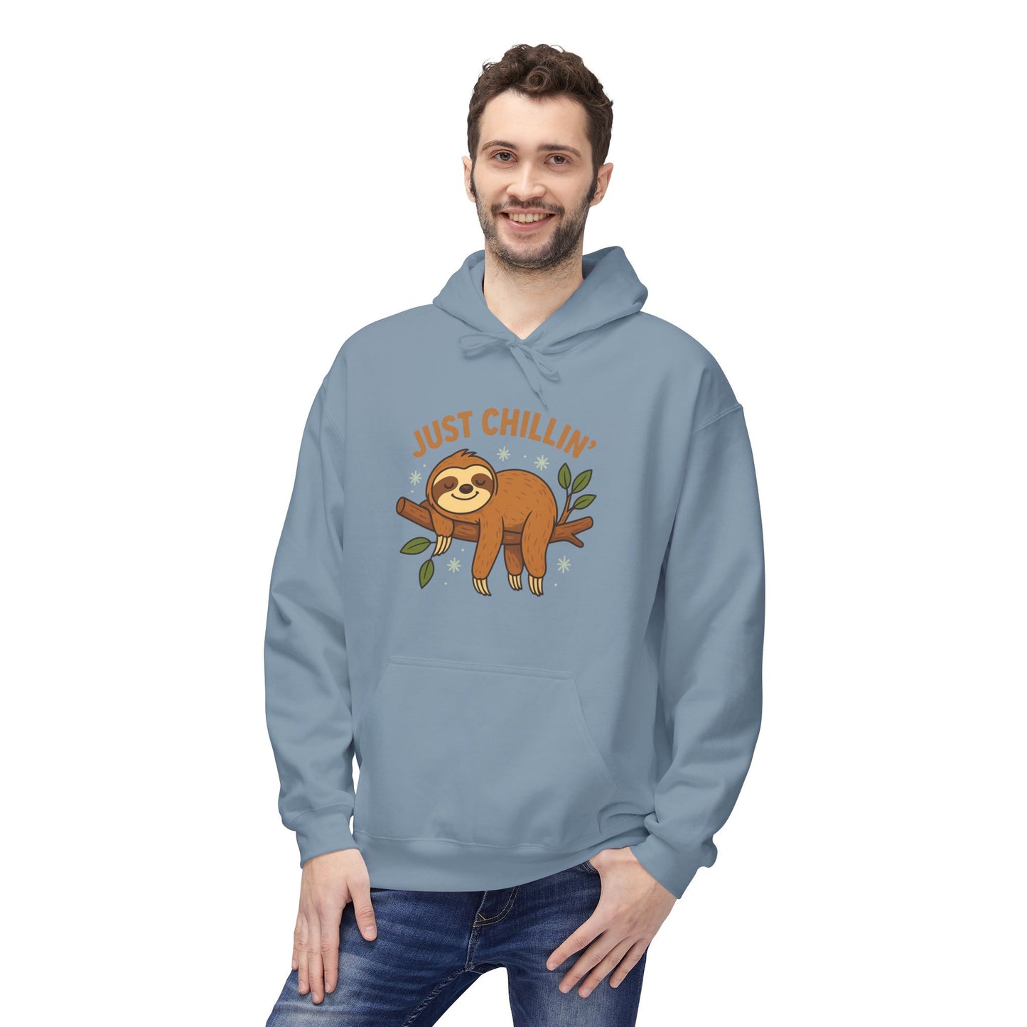 Just Chillin’ Hoodie – Bequemer Sloth-Hoodie für entspannte Tage