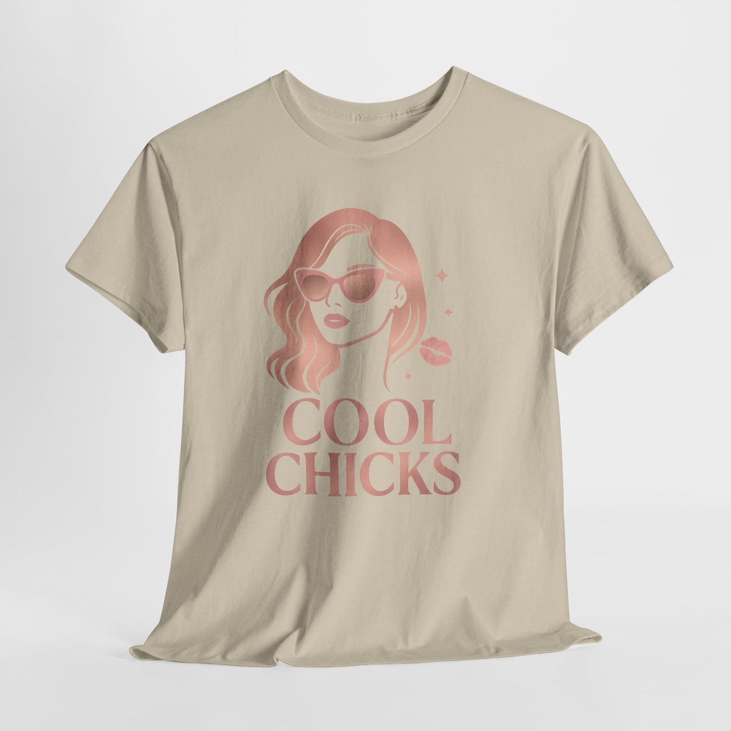 COOL CHICKS T-Shirt – Lässiger Vintage-Look mit Statement