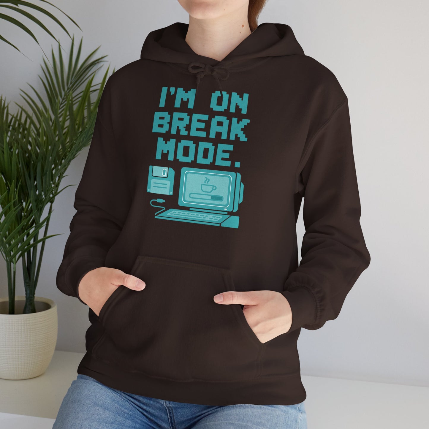 Break Mode Hoodie - Comfy Unisex Sweatshirt for Relaxation