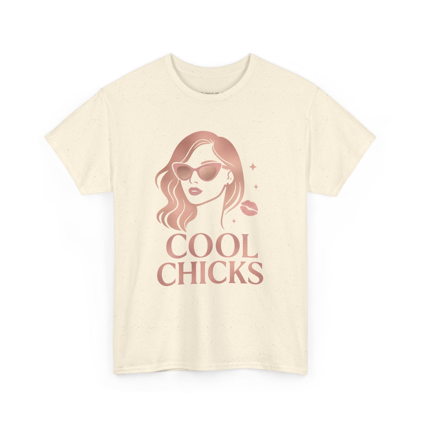 COOL CHICKS T-Shirt – Lässiger Vintage-Look mit Statement