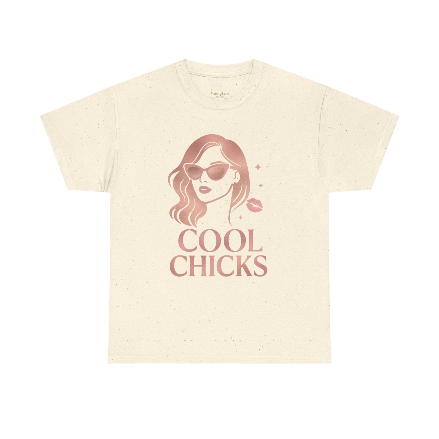 COOL CHICKS T-Shirt – Lässiger Vintage-Look mit Statement