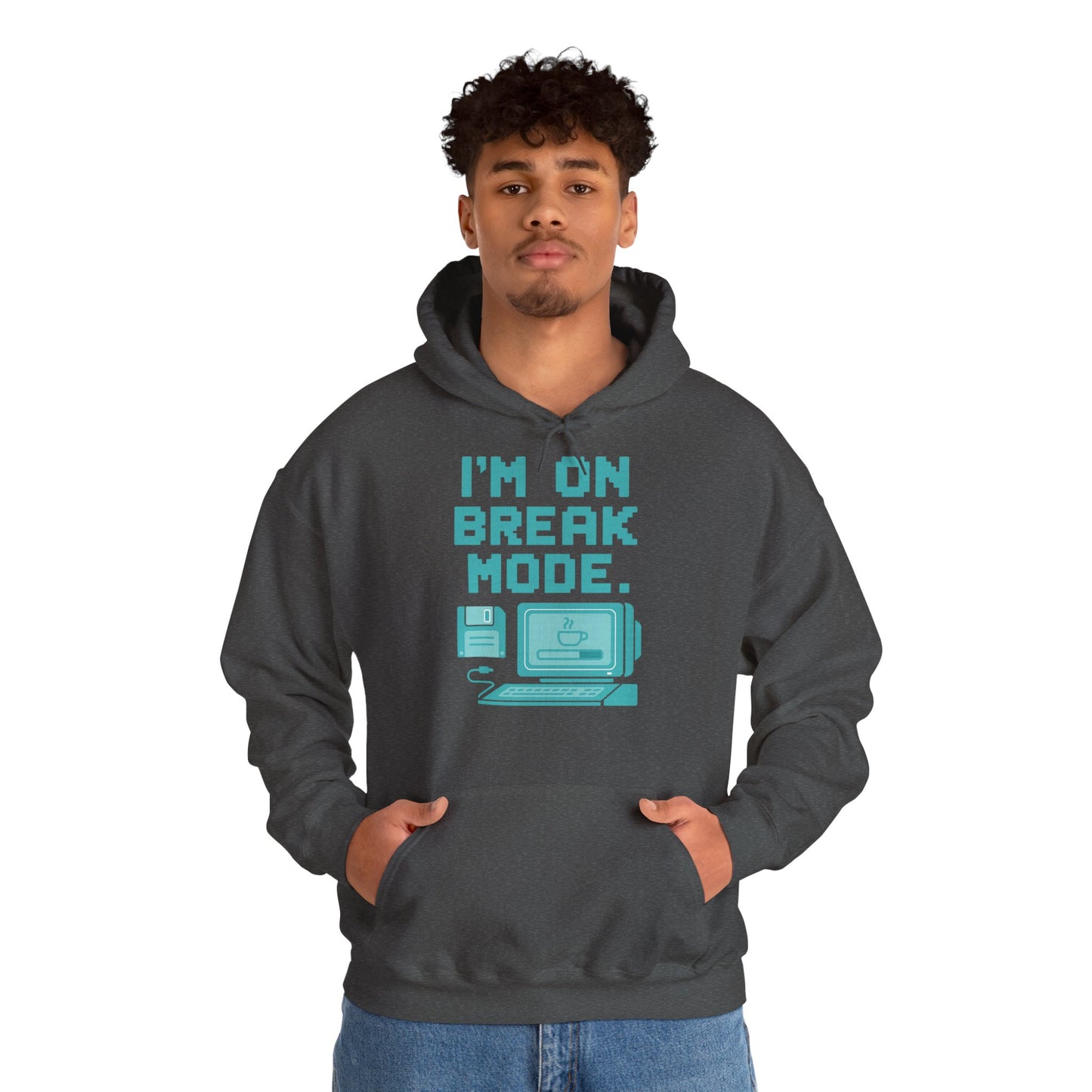 Break Mode Hoodie - Comfy Unisex Sweatshirt for Relaxation