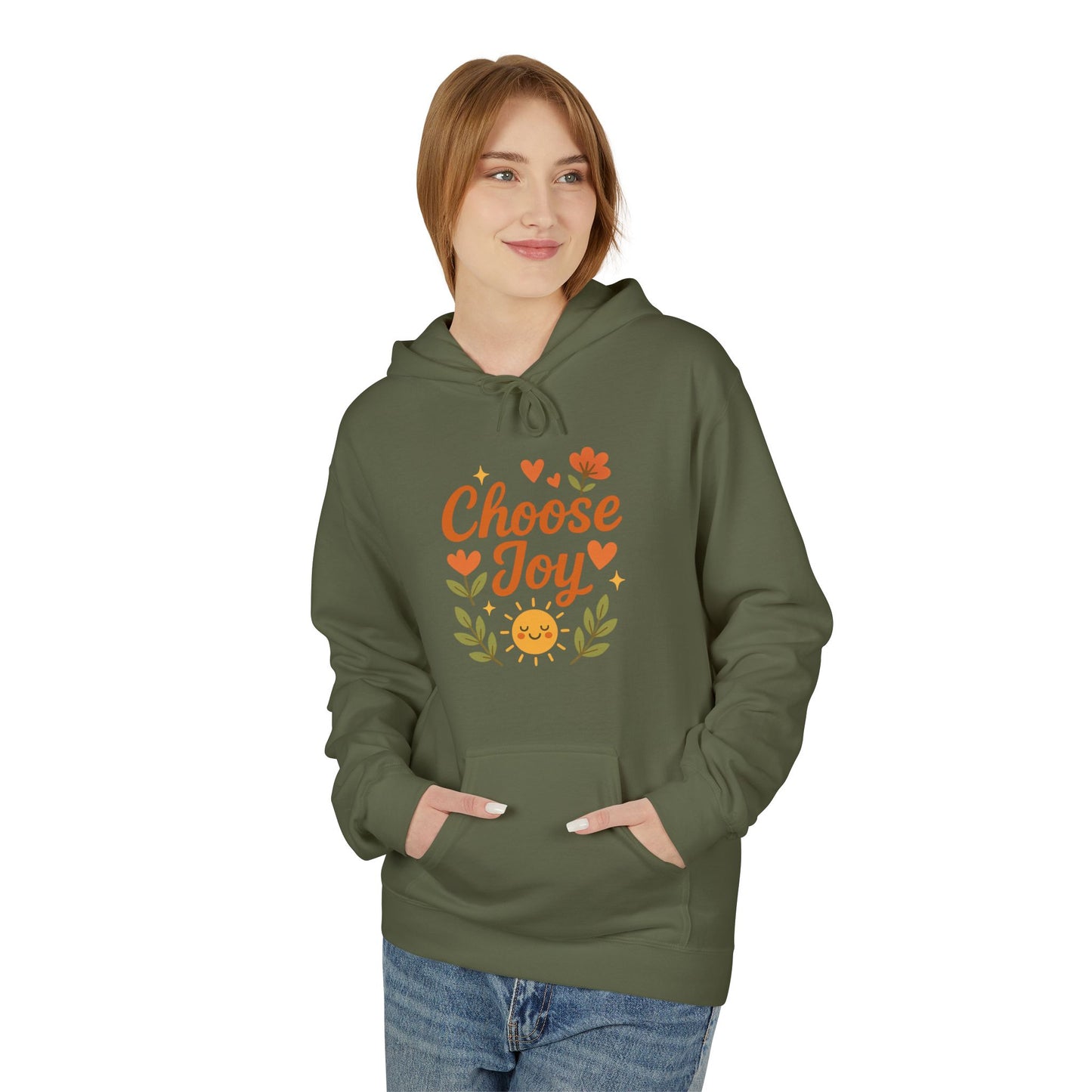 Choose Joy – Warm & Cozy Hoodie mit positiver Botschaft
